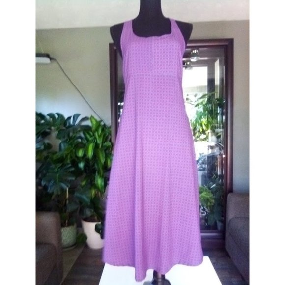 Columbia Dresses & Skirts - COLUMBIA PFG (Performance Fishing Gear) Sz M HALTER TOP MIDI SUN DRESS